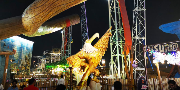 Snow Box, Angry Birds World and Juniverse Theme Park (Doha Festival City Entertainment Zone)