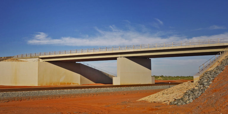 Great Northern Highway Fortescue Metals Group Solomon Road Over Rail Bridge