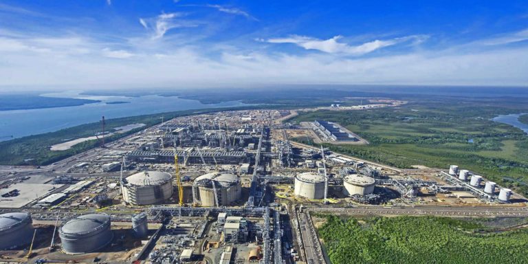 Ichthys Liquefied Natural Gas and Liquefied Petroleum Gas Storage Tanks