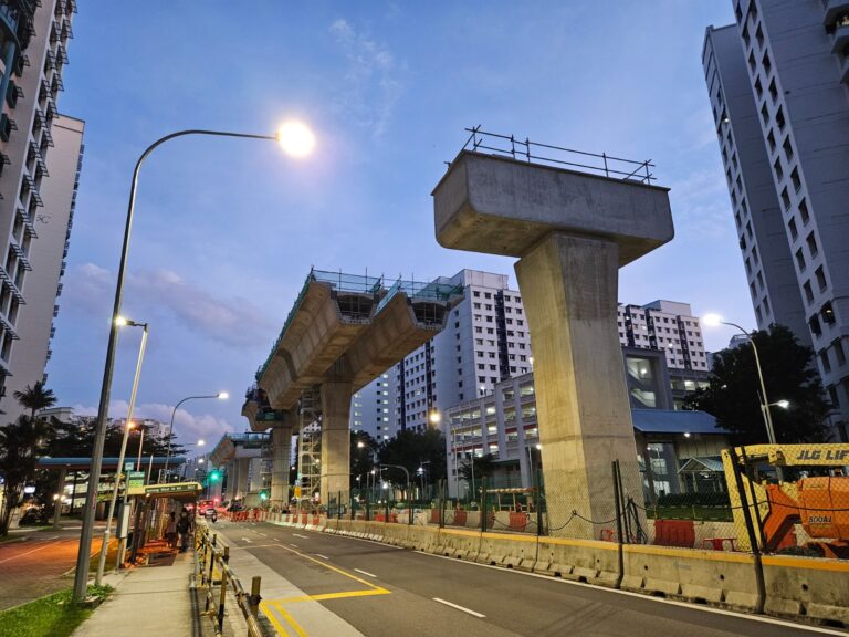 Jurong Regional Line (JRL) 105 & 106 Rail Viaduct