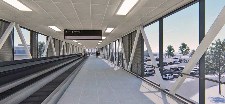 Perth Airport Pedestrian Skybridge