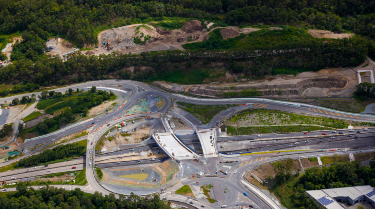 Burleigh Diverging Diamond Interchange