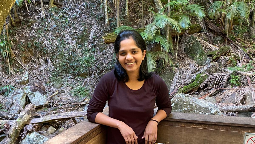 Athira Nandakumar swears by background melodies for both her work as a Graduate Engineer and bushwalking